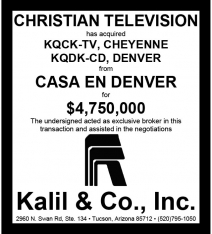 Website - Casa en Denver KQCK-TV KQDK-CD and Christian TV